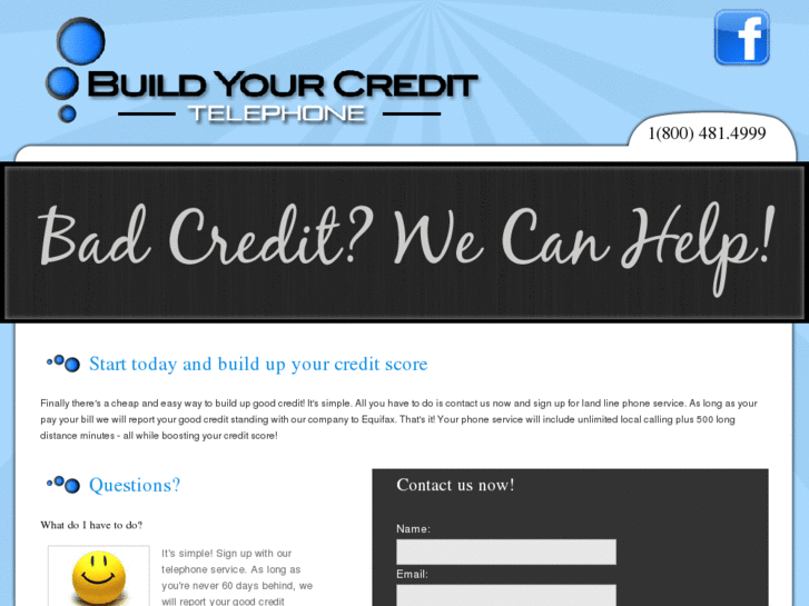 www.buildcredittelephone.com