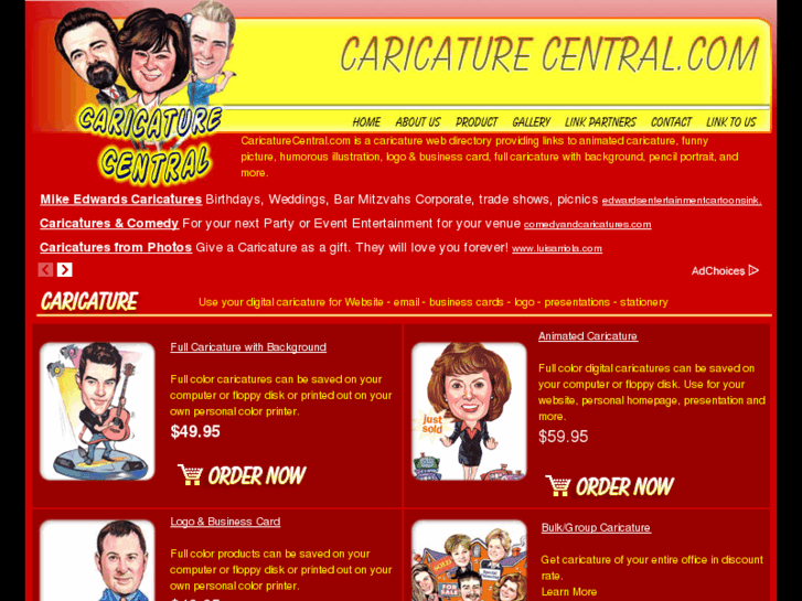 www.caricaturecentral.com