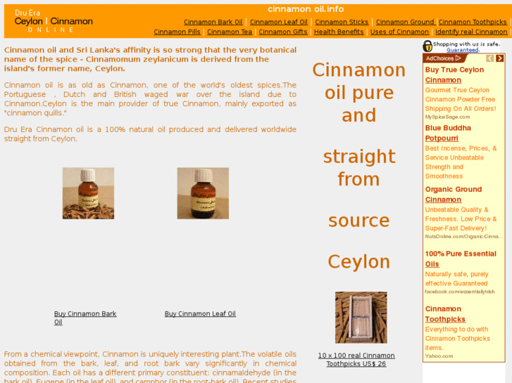 www.cinnamonoil.info