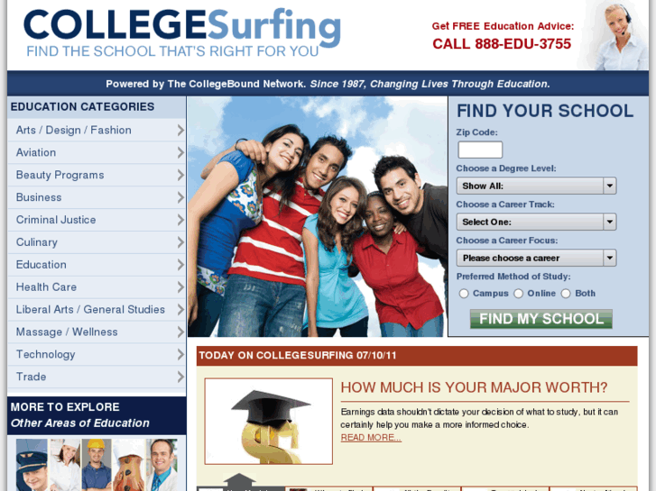 www.collegesurfing.com