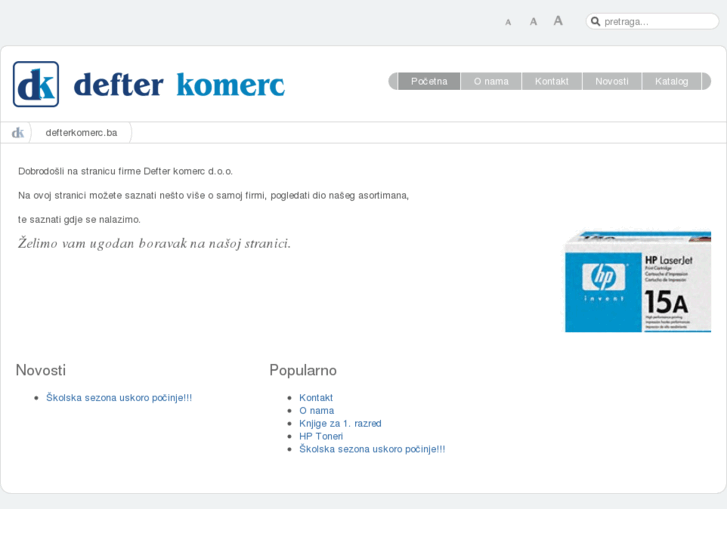 www.defterkomerc.ba