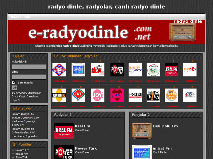 www.e-radyodinle.com