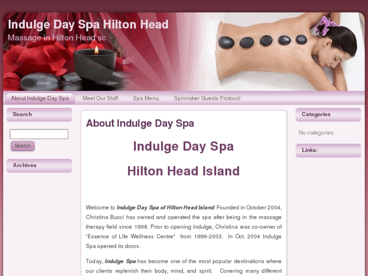 www.indulgedayspahiltonhead.com