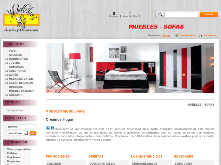 www.mobelsanz-madrid.com