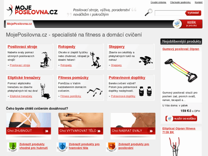 www.mojeposilovna.cz