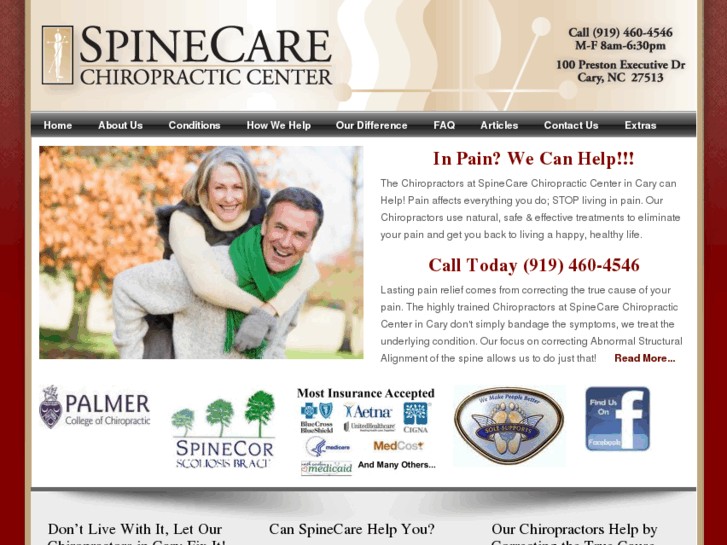 www.spinecarecary.com