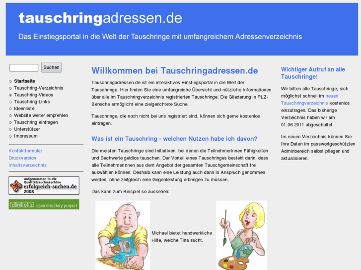 www.tauschringadressen.de