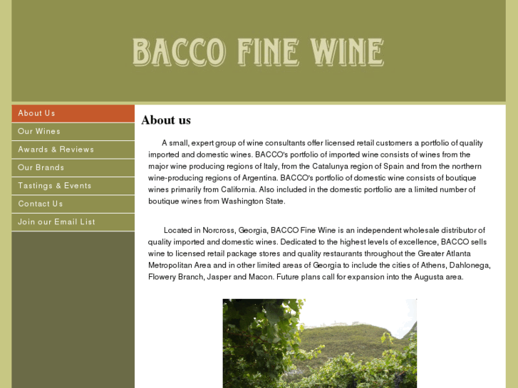 www.baccofinewine.com