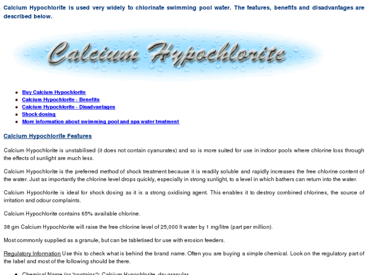 www.calcium-hypochlorite.co.uk