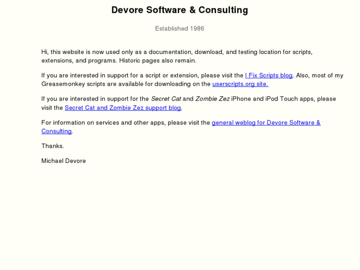 www.devoresoftware.com