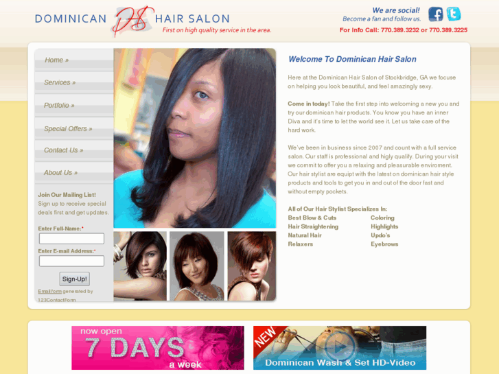 www.dominicanhairsalon.biz