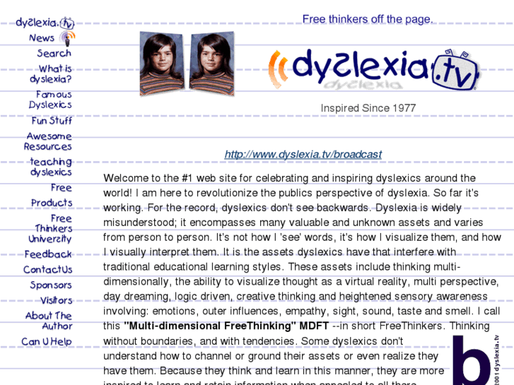 www.dyslexia.tv