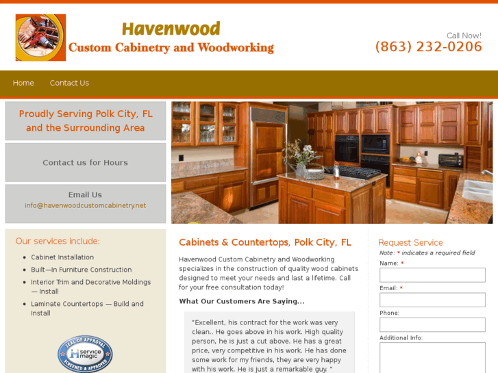 www.havenwoodcustomcabinetry.net