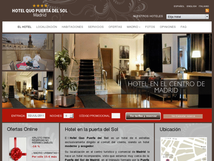 www.hotelquopuertadelsol.com