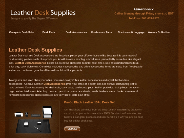 www.leatherdesksupplies.com