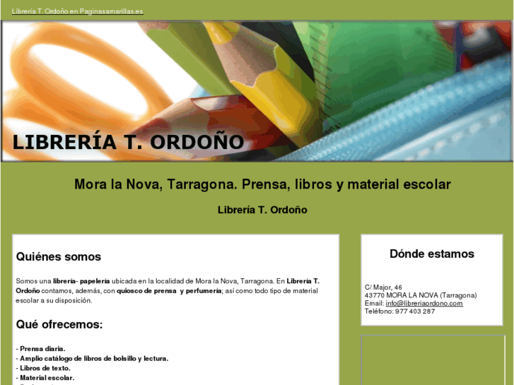 www.libreriaordono.com