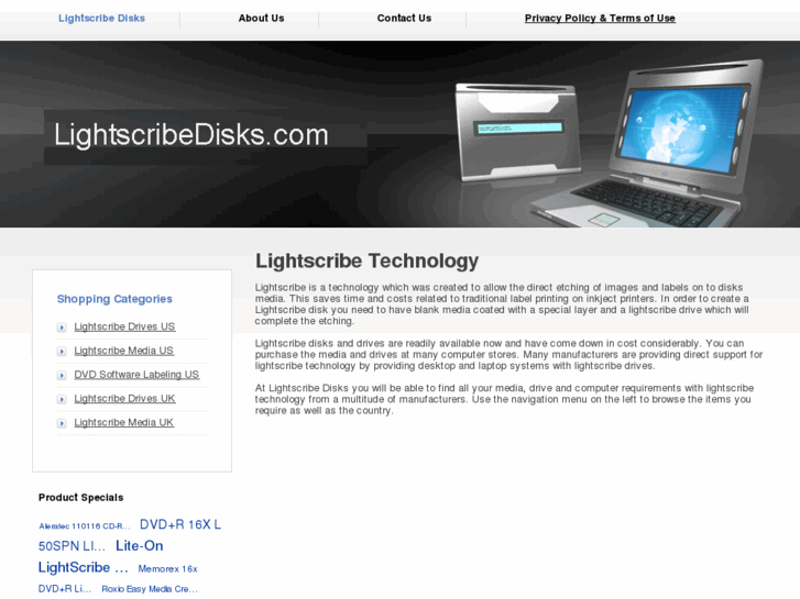 www.lightscribedisks.com