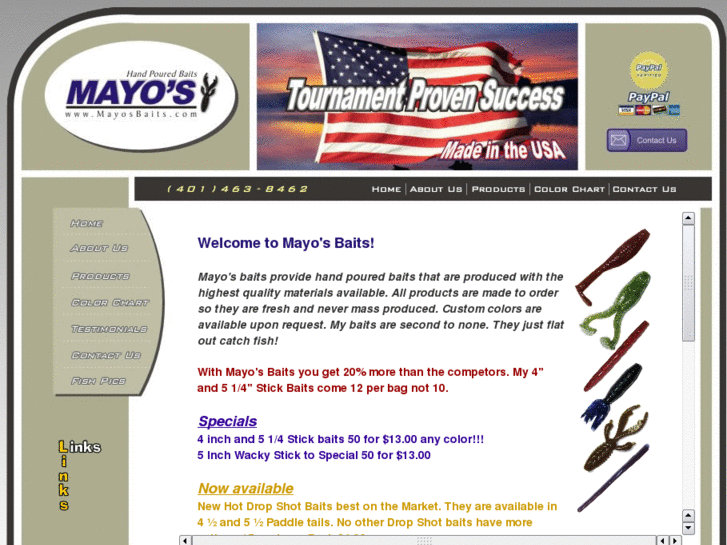 www.mayosbaits.com