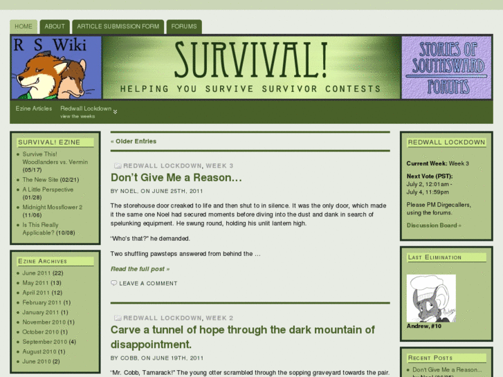 www.redwallsurvivor.com