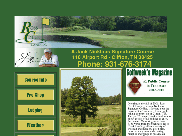 www.rosscreeklandinggolfclub.com