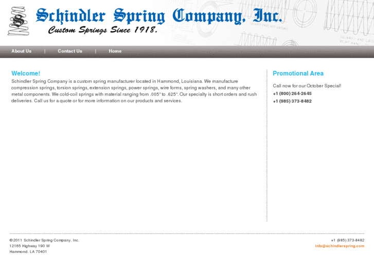 www.schindlerspring.com