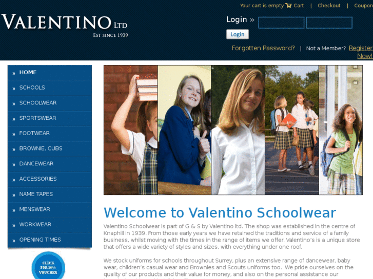 www.valentinoschoolwear.com
