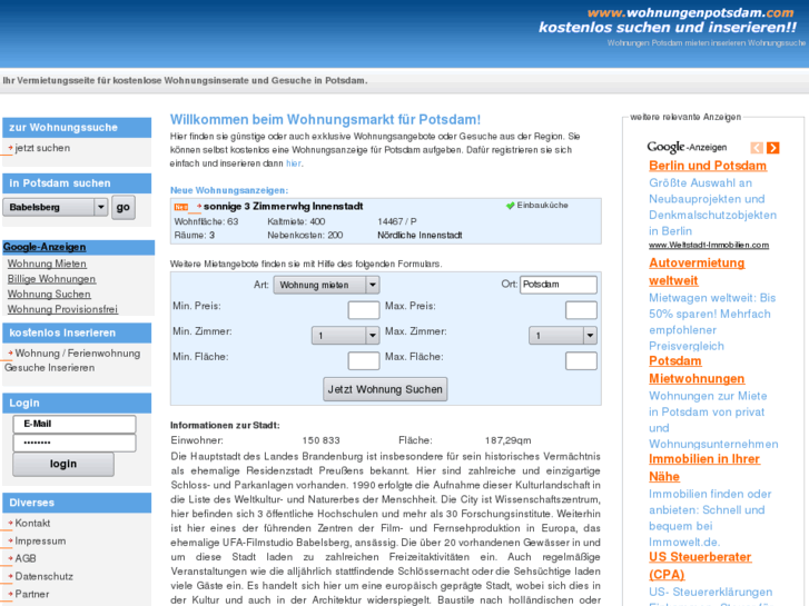 www.wohnungenpotsdam.com