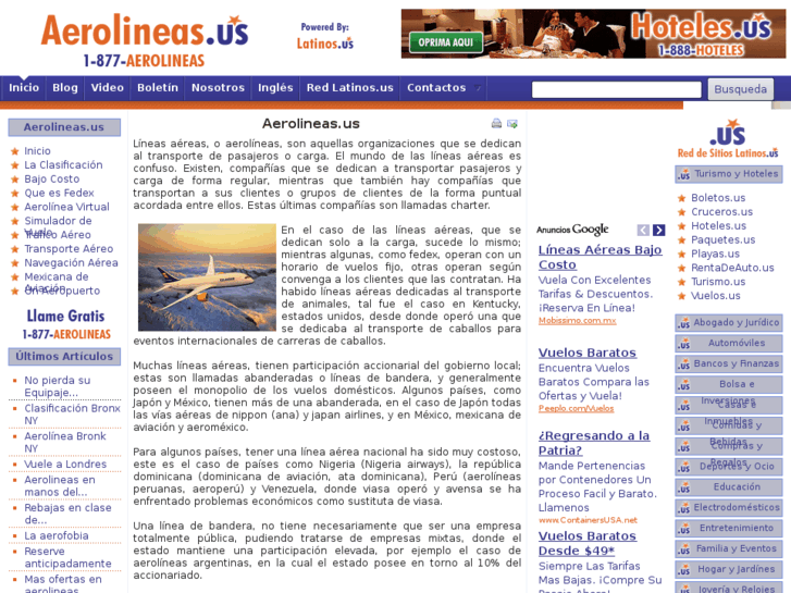 www.aerolineas.us