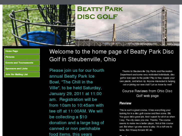 www.beattyparkdiscgolf.com