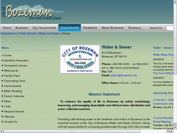 www.bozemanwater.com