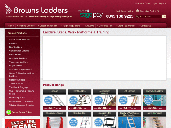 www.brownsladders.com