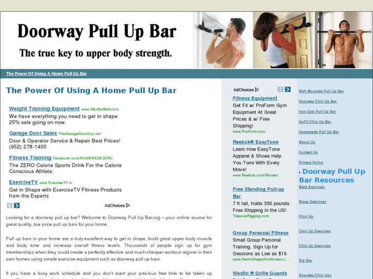 www.doorwaypullupbar.org