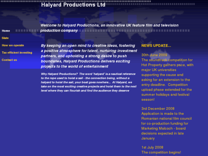 www.halyardproductions.com