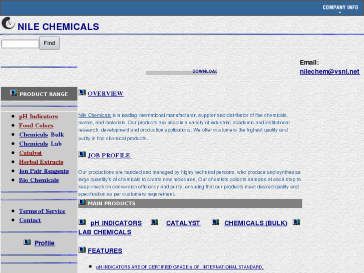 www.nilechemicals.com