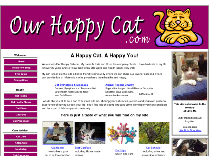 www.our-happy-cat.com