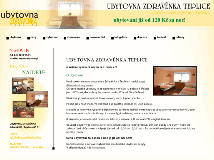 www.ubytovna-teplice.info