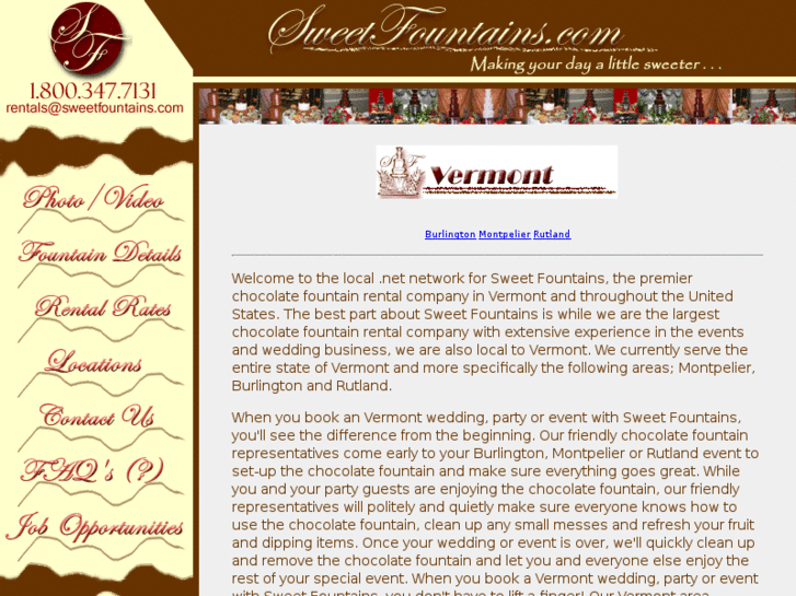 www.vermontchocolatefountains.net