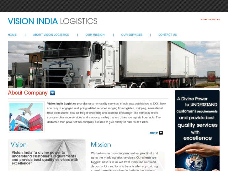 www.visionindialogistics.com
