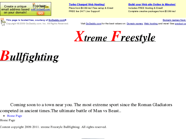 www.xtremefreestylebullfighting.com