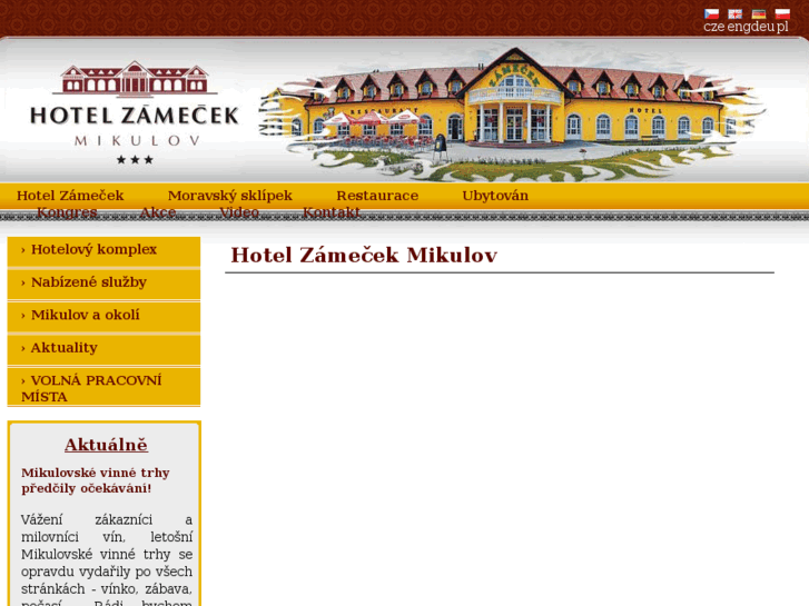 www.zamecekmikulov.cz