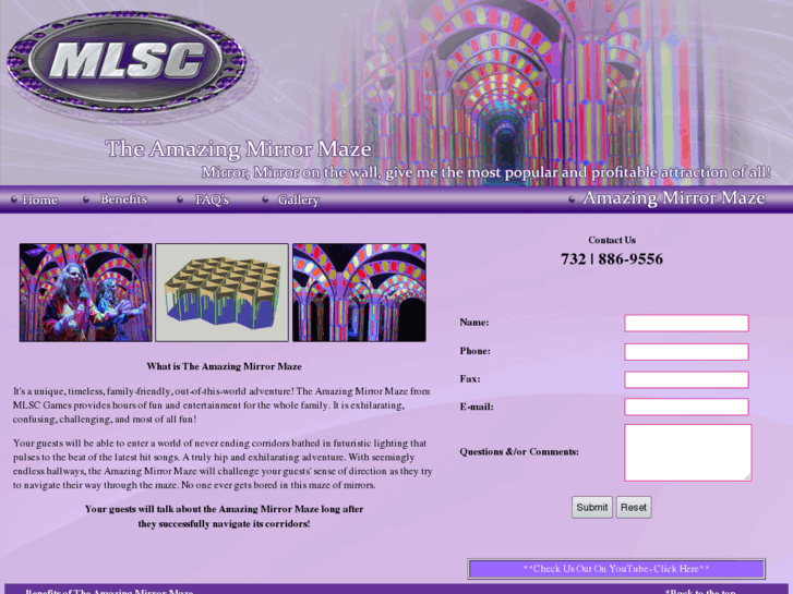 www.amazingmirrormaze.com