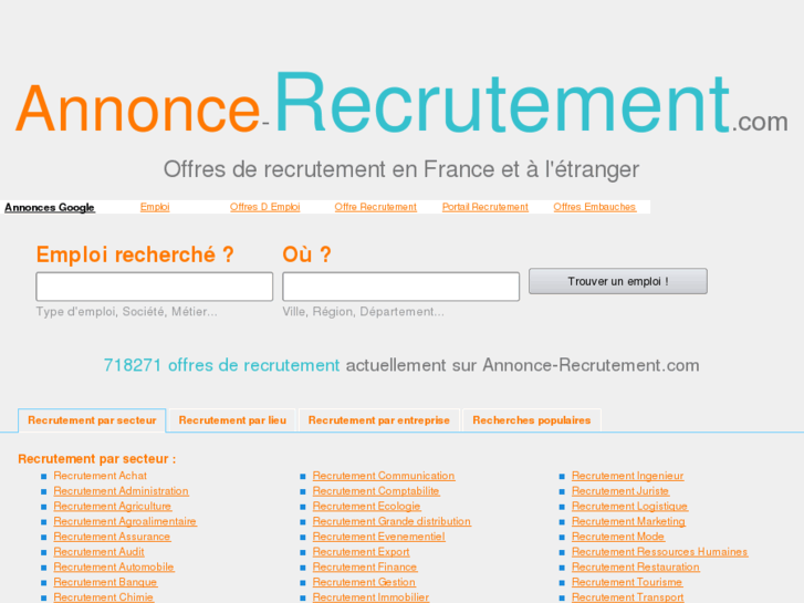 www.annonce-recrutement.com