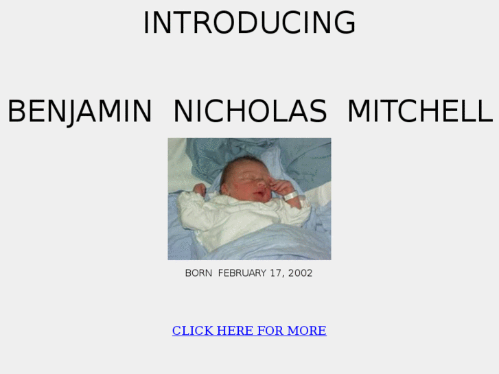 www.benjaminmitchell.com