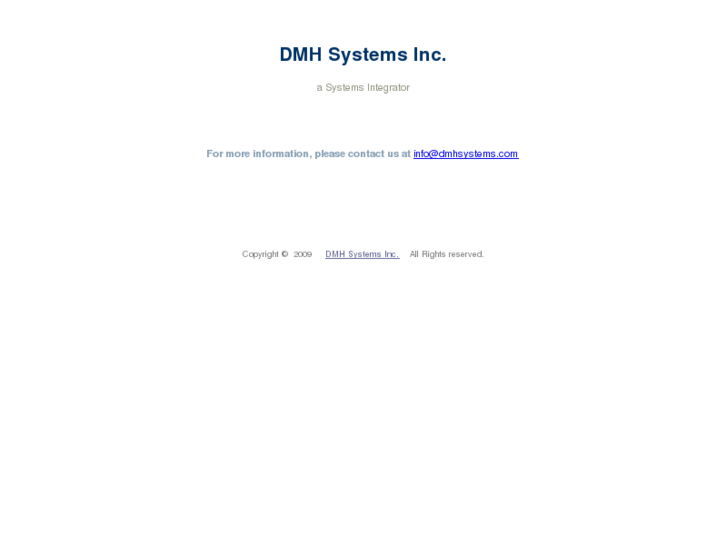 www.dmhsystems.com