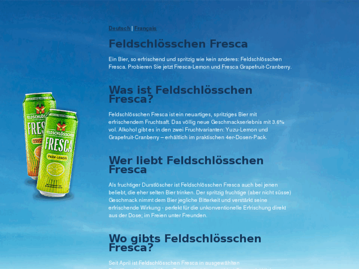 www.feldschloesschen-fresca.ch