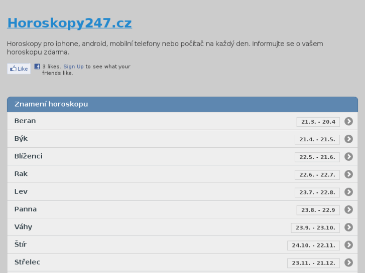 www.horoskopy247.cz