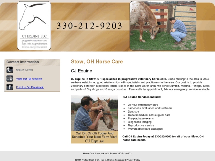 www.horsevetinohio.com