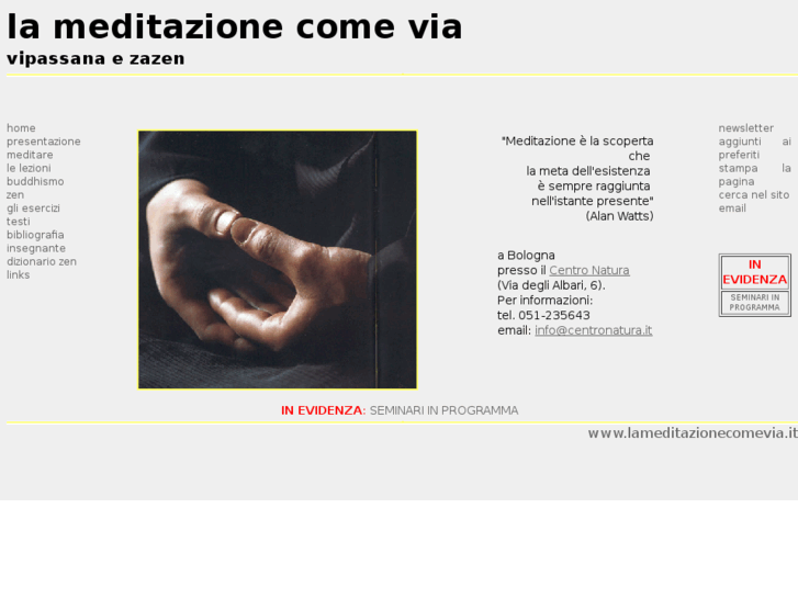 www.lameditazionecomevia.it