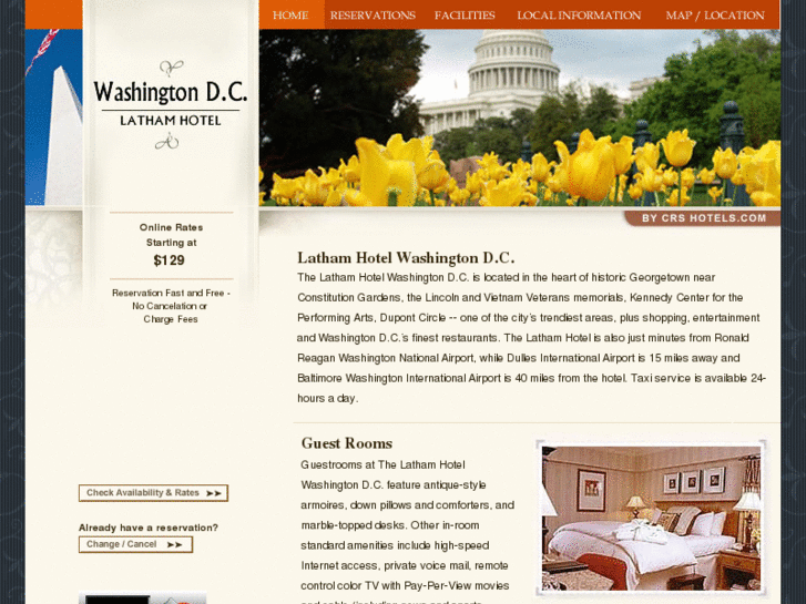 www.lathamhotelwashington.com