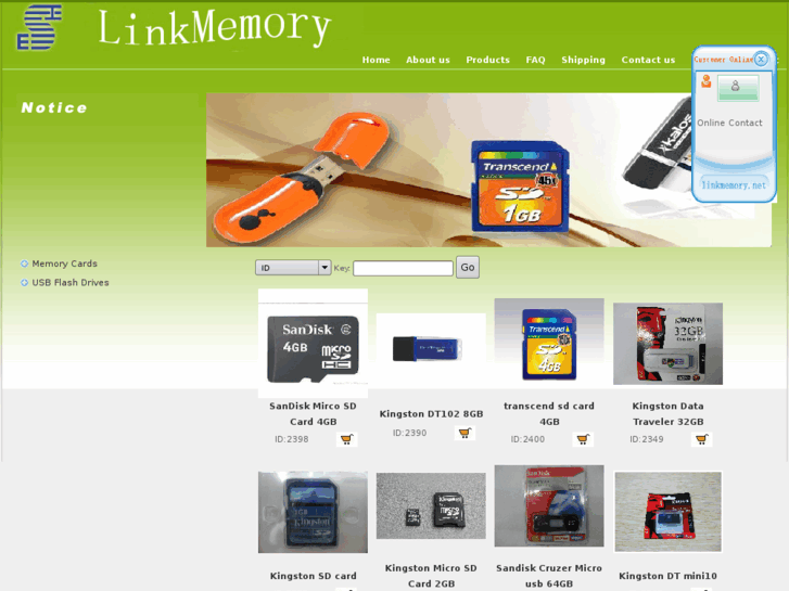 www.linkmemory.net